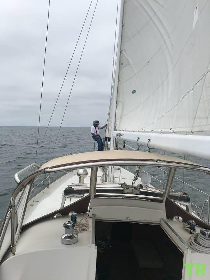 Used 1977 Acapulco Cutter 40' Motor Sailer Boat