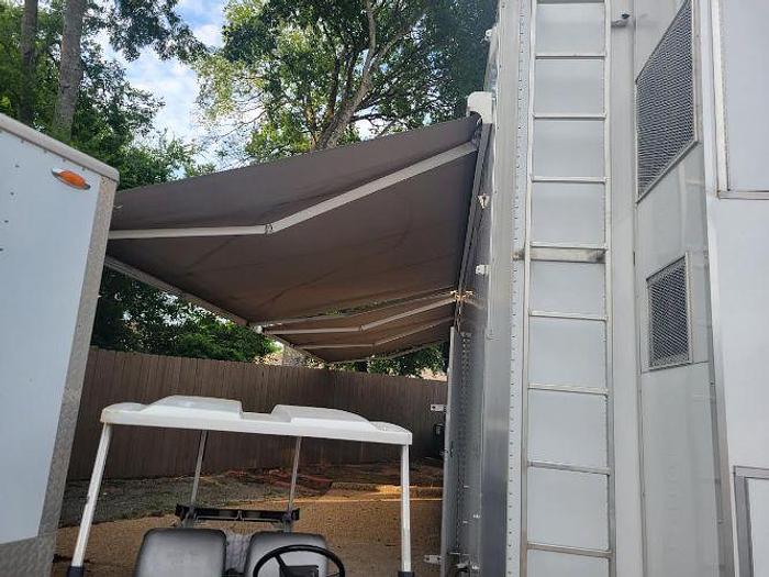 Used 2015 Motorsports Aluminum 3 Car Trailer