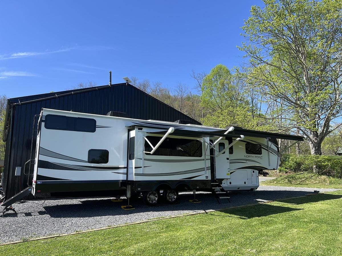 Used 2023 Jayco North Point 390CKDS Fifth Wheel