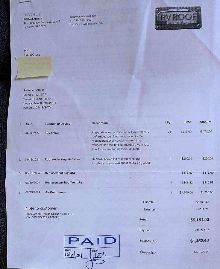 Used 2020 Grand Design Solitude GK310