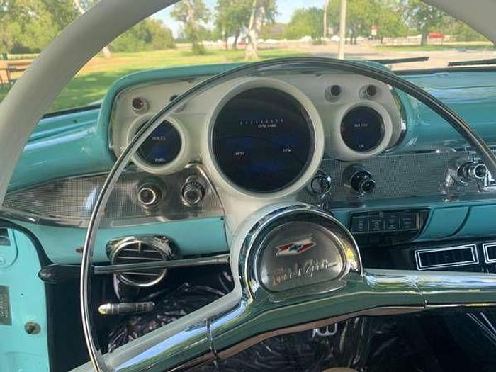 Used 1957 Chevrolet Bel Air 2 door hard top Resto mod