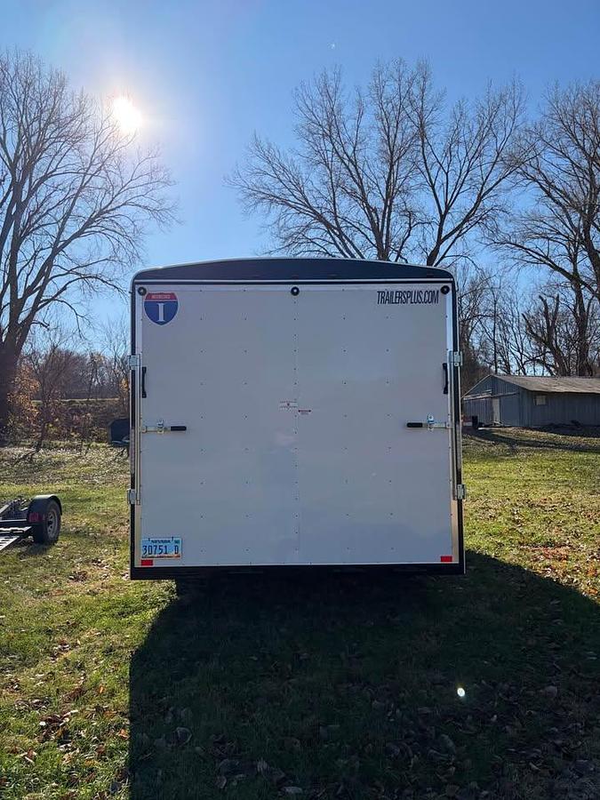Used 2025 Interstate Roadrunner | Like-New Enclosed Cargo Trailer | Heavy-Duty Axles | Triple-Door Access