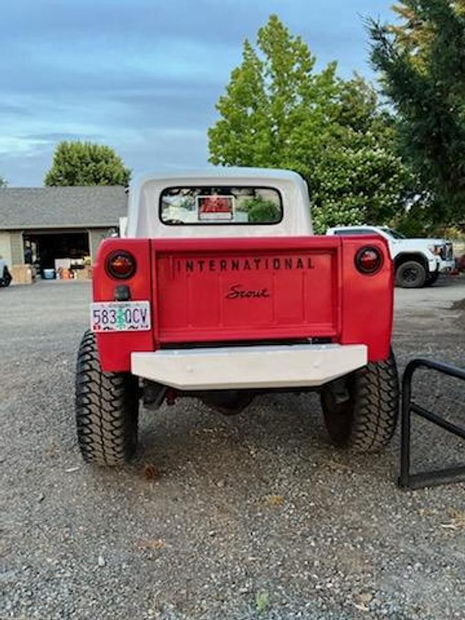 Used 1966 International Scout 800 Half Cab Pickup