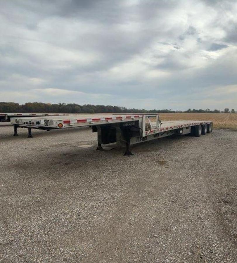 Used 2007 Reintour Big Bubba Drop Deck Trailer