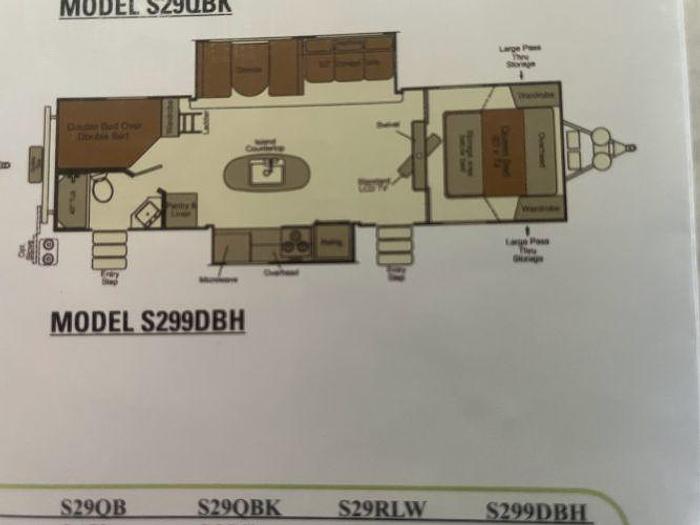 Used 2015 Evergreen Sun Valley S299DBH