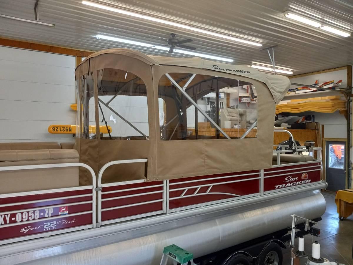 Used 2020 Suntracker Pontoon Sport Fish Deluxe