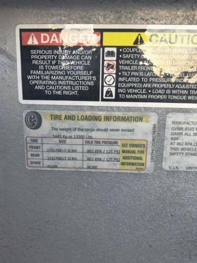 Used 2009 BROOKS BPHD-1500 POLE TRAILER