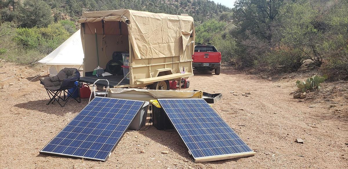 Used 1975 Custom Prospecting & Camping Off-Road Trailer