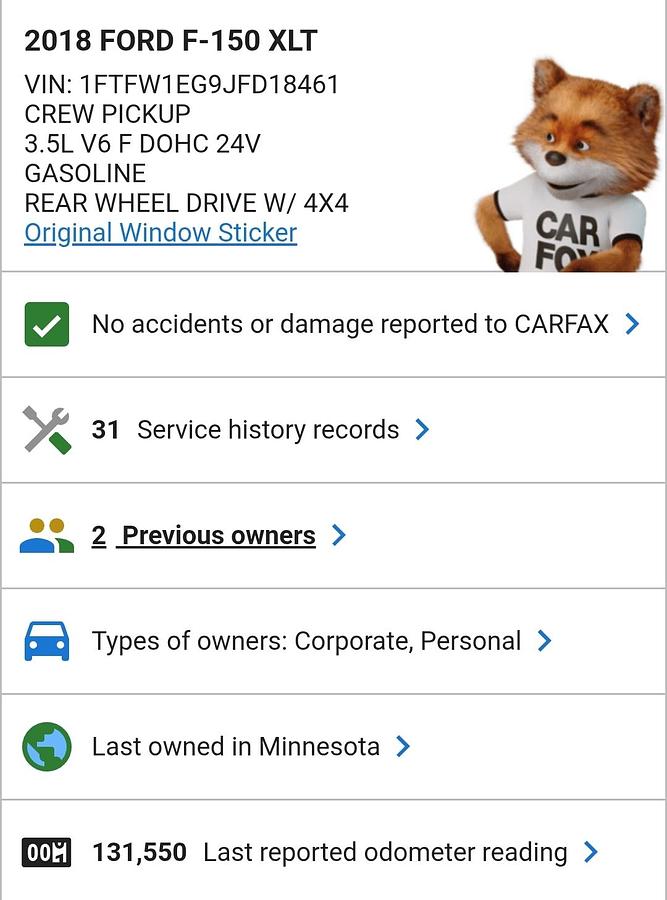 Used 2018 Ford F150 Super Cab XLT