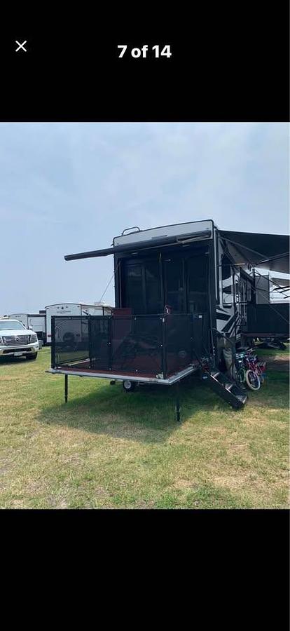 Used 2021 Keystone Raptor 429 Luxury Toy Hauler