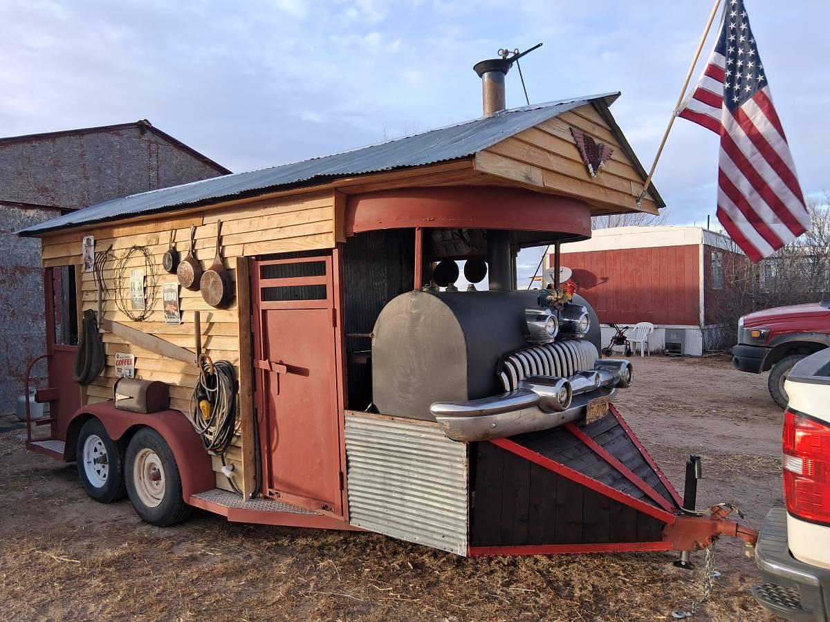Used Smoker Grill Trailer