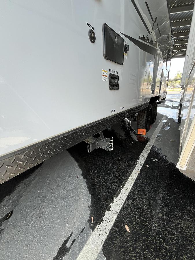 Used 2024 Forest River Cherokee Grey Wolf Black Label 22RRBL Travel Trailer Toy Hauler