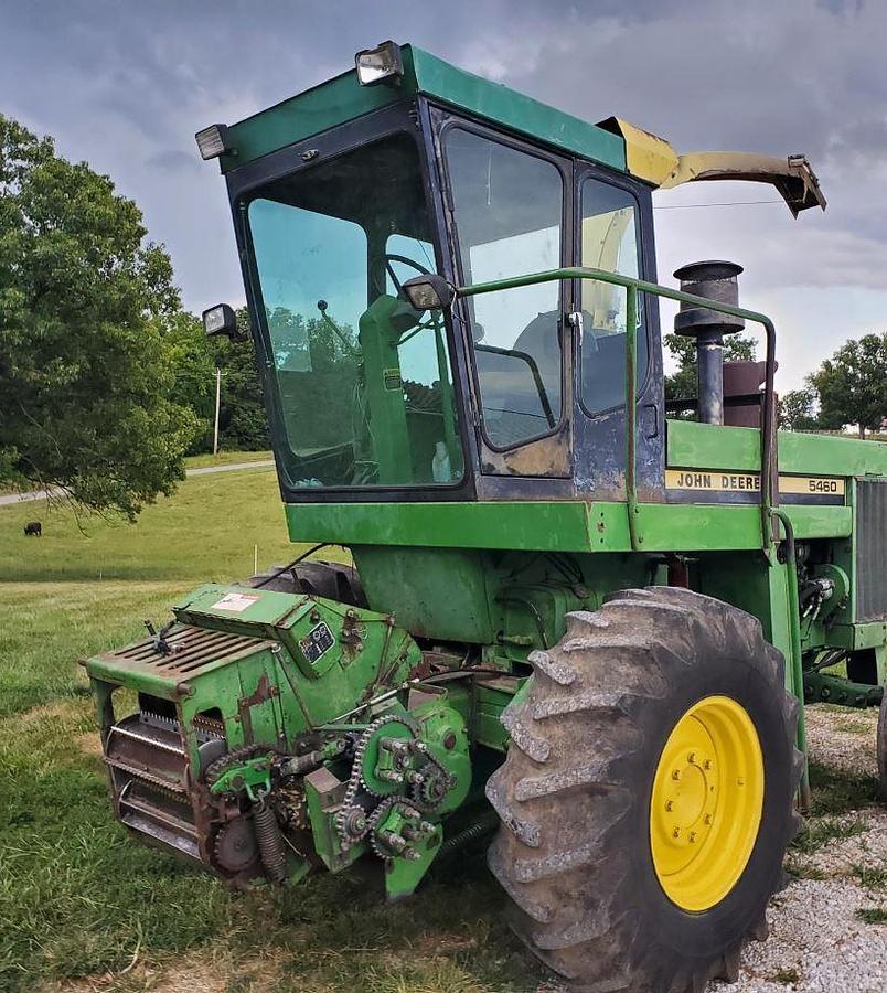 Used 1998 John Deere 5460 with Kemper 3000