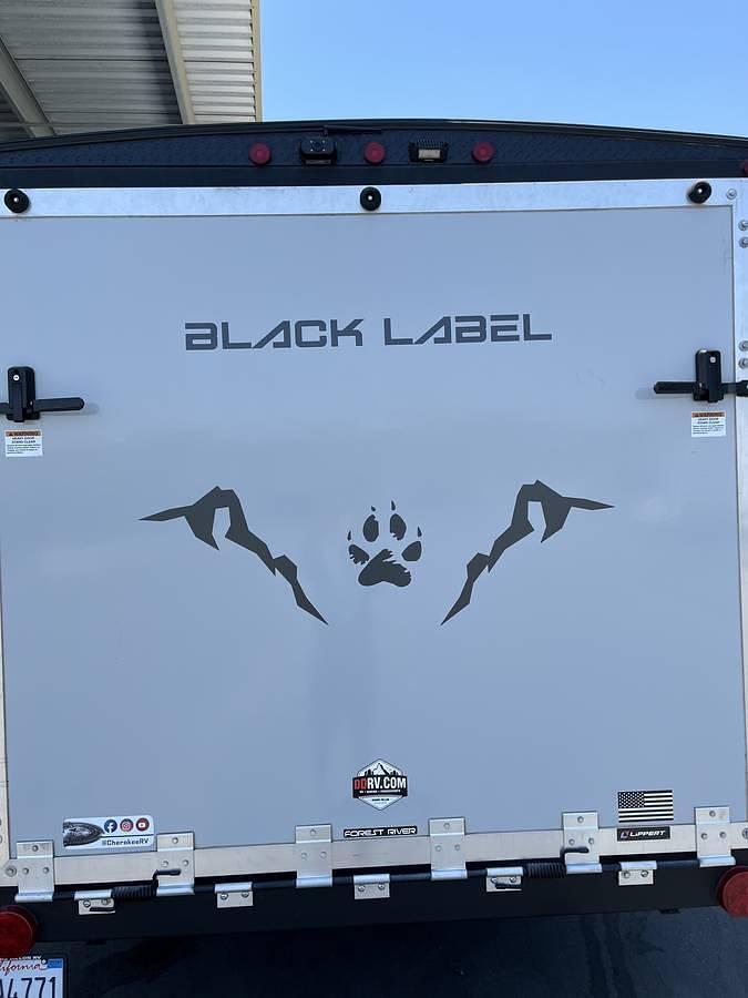 Used 2024 Forest River Cherokee Grey Wolf Black Label 22RRBL Travel Trailer Toy Hauler