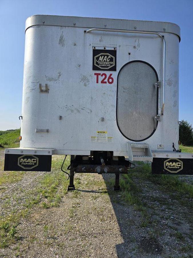 Used 2008 MAC 40' x 102" Aluminum End Dump Trailer