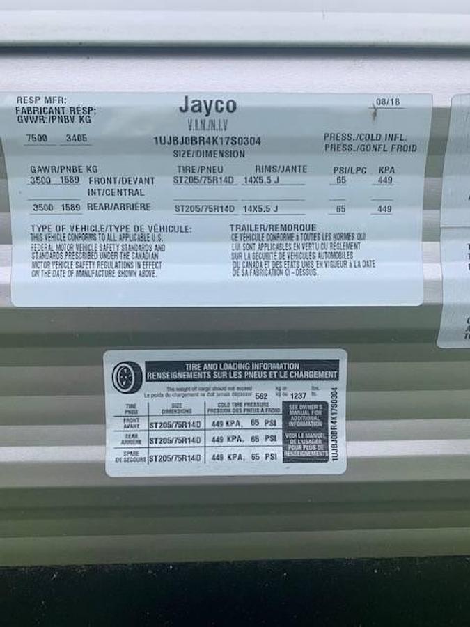 Used 2019 Jayco Jay Flight 284BHS