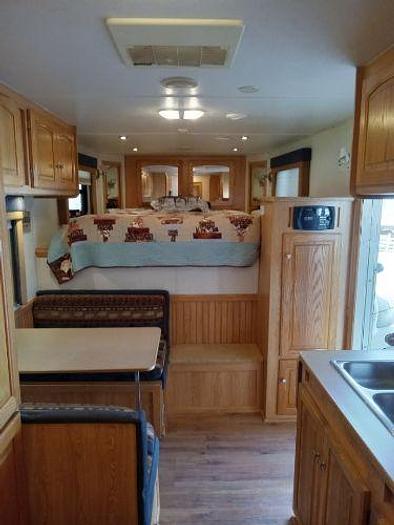 Used 2004 Bison AlumaSport Livestock Trailer