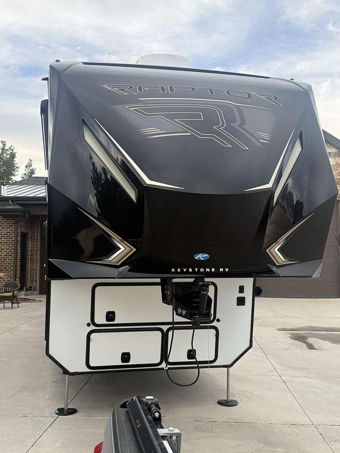Used 2025 Keystone Raptor 433 Toy Hauler Fifth Wheel