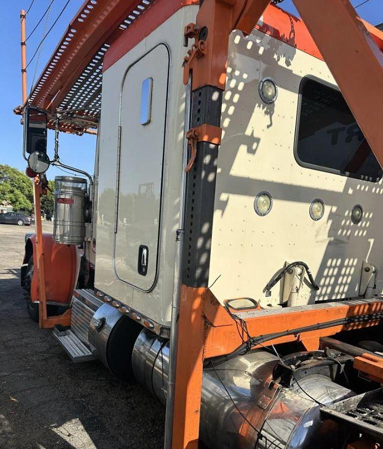 Used 2017 Peterbilt 389 with 2017 Cottrell EZ-7509X 9-Car Hauler