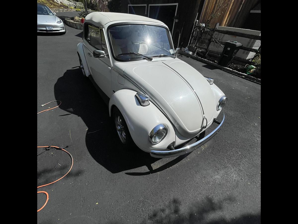 Used 1979 Volkswagen Super Beetle Convertible with 49k original miles