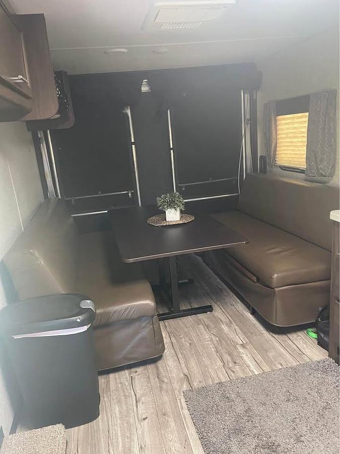 Used 2019 Forest River Cherokee Gray Wolf 26RR Patriot Edition Travel Trailer Toy Hauler