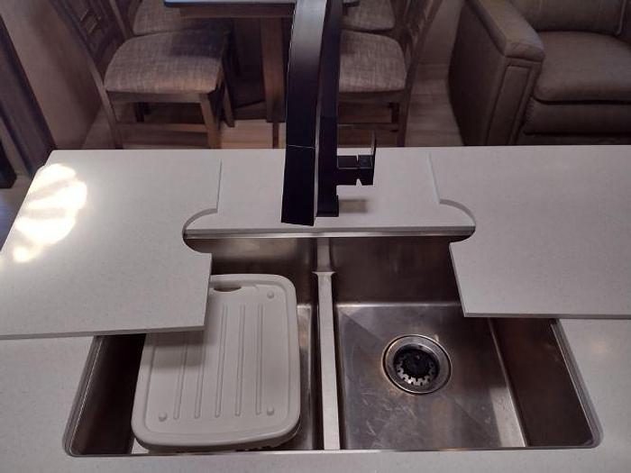 Used 2021 Grand Design Solitude S Class 3950BH