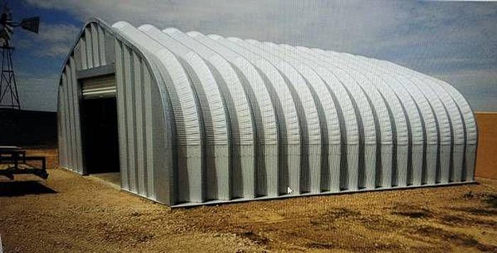 Used Like New Quonset Hut Building 52L × 25W × 13H A