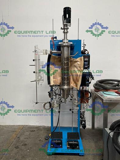 Used Pope Scientific 6" Stainless Steel Wiped Film Evaporator