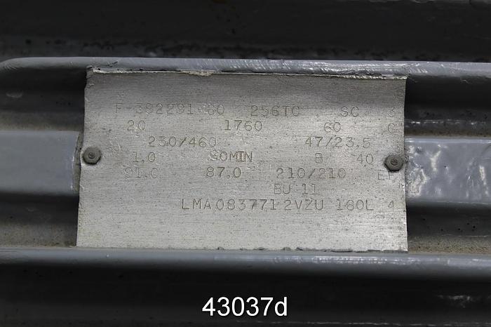 Used Pintsch Bamag KFB 25 Brake With 20 Hp Motor #43037