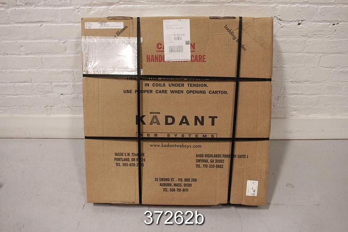 Used Kadant Doctor Blade, DST Yellow Poly, .025"x3x131 #37262