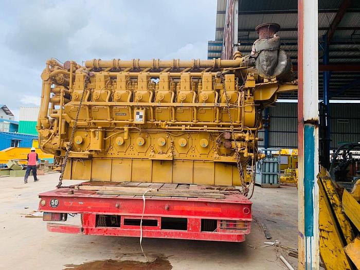Used Caterpillar 3616 gas engine.