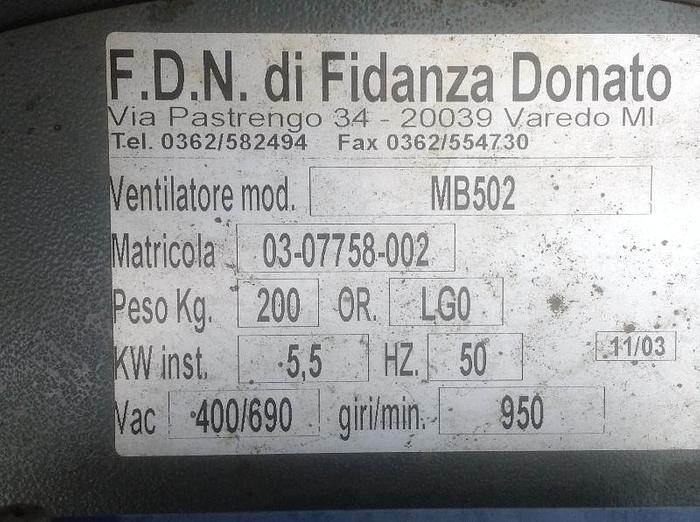 Usato VENTOLE PER ASPIRAZIONE