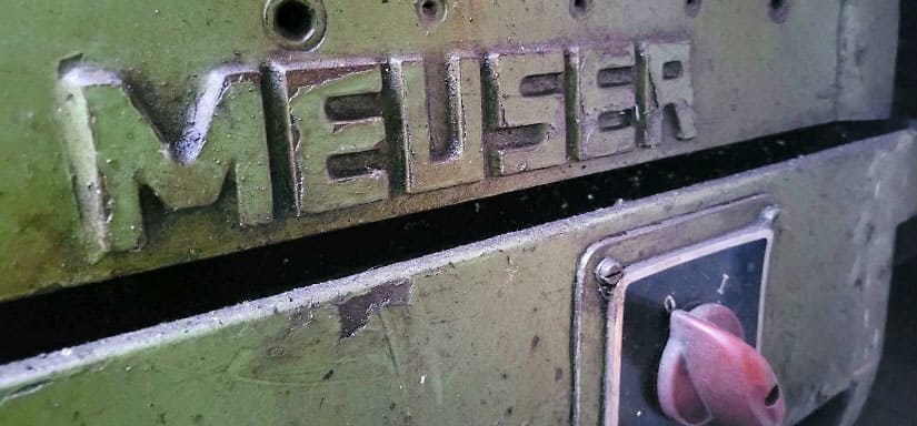 Used Meuser 800 x 1650 between centers - lathe