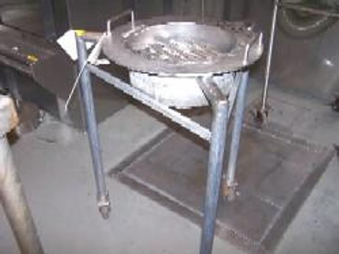 Used Used Tote Bin discharge magnetic separator