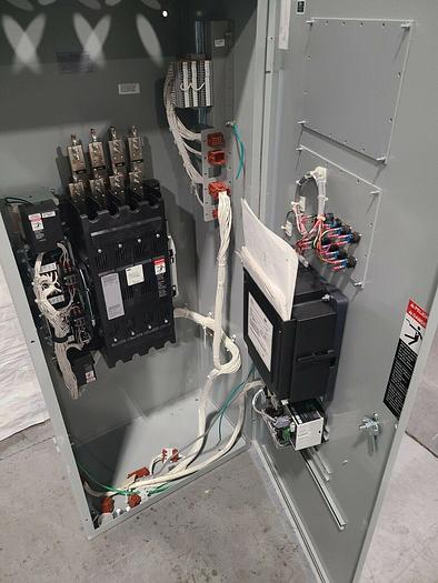 Used Emerson Power Transfer Station with Asco Transfer Switch and PLC 208V 3 Phase