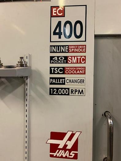 Used 2008 HAAS EC 400 HORIZONTAL MACHINING CENTER