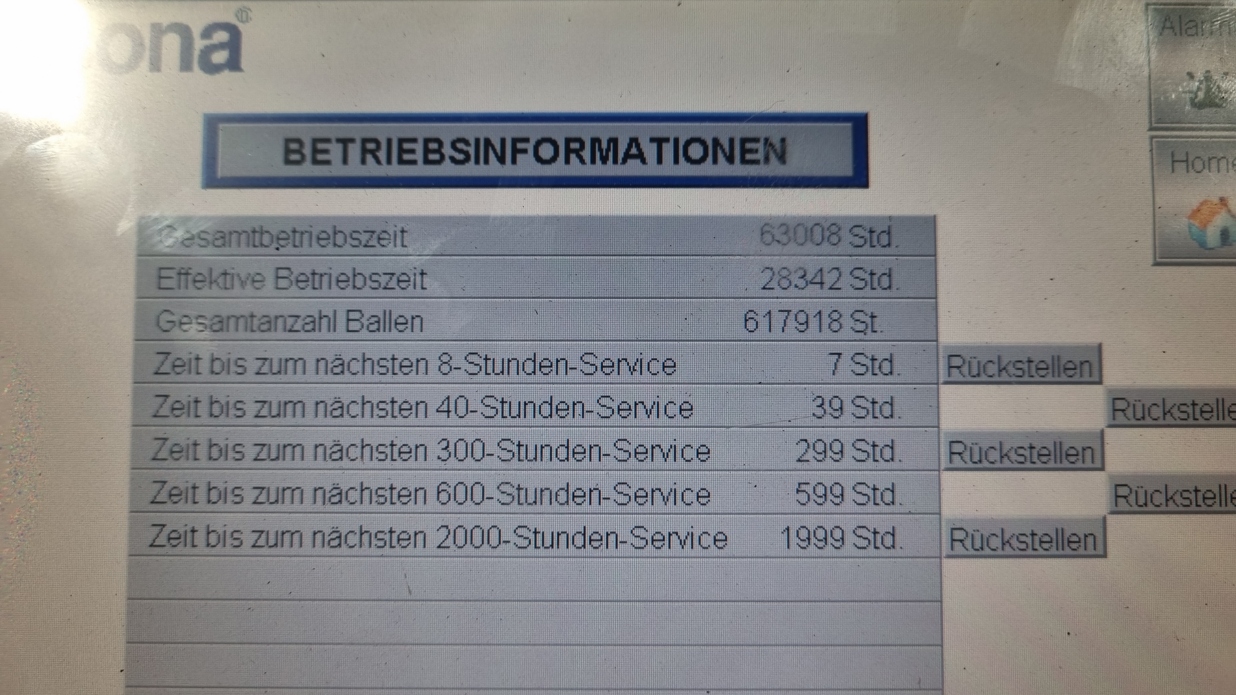 Used Ballenpresse Presona LP 100 CH2