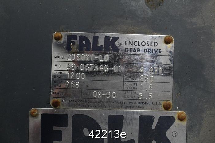 Used Falk 2090Y1-LD Gear Drive, 4.471/1 Ratio #42213