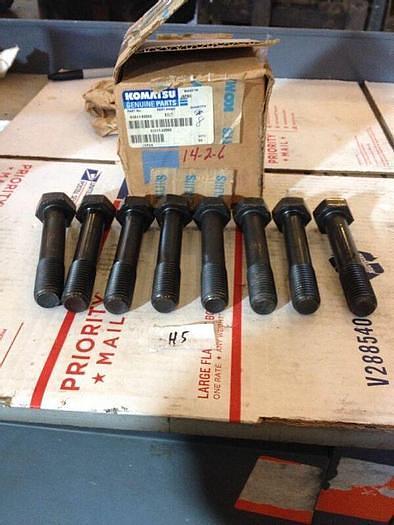 New OEM Komatsu Genuine Parts Bolts Lot Of 8 01011-62005 Warranty! Fast Ship!