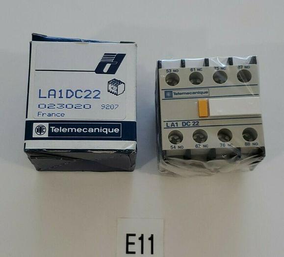*NEW IN BOX* Telemecanique LA1DC22 Auxiliary Contact 500Volts 6Amps + Warranty!