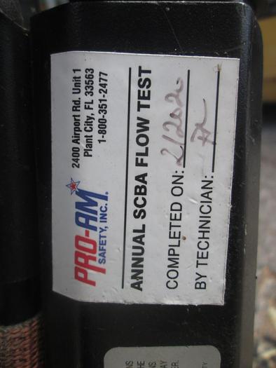 Used Scott NXG2 4.5 SCBA Harness