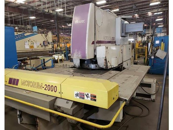 Used 22 Ton Wiedemann Motorum 2000 CNC Turret Punch