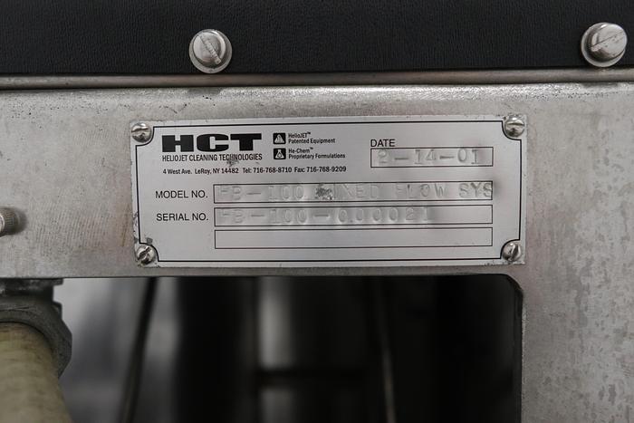 Used Heliojet FB-100 High Temperature/Pressure Water Delivery System #43934