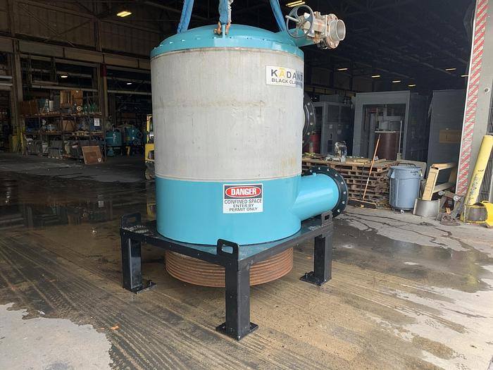 Used BLACK CLAWSON UV-600 PRESSURE SCREEN STAINLESS STEEL, SLOTTED BASKET PENDING JA