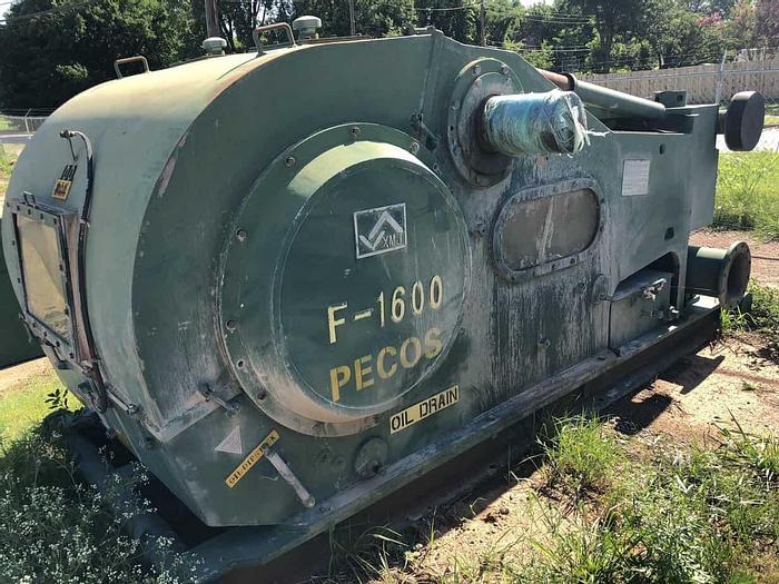Used F-1600 PECOS Mud Pump