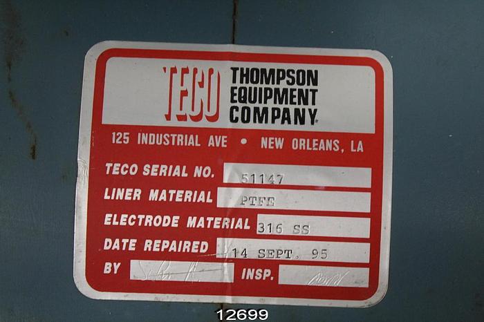 Used Fisher Porter TSA080R1G1 Magnetic Flow Tube With Controller, 8" #12699