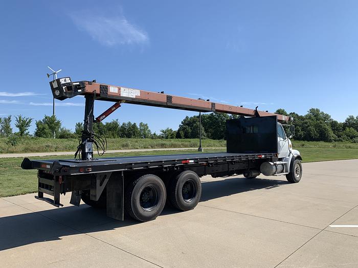 Used 2007 Sterling Flatbed w/ Cleasby Roofing Conveyor Truck