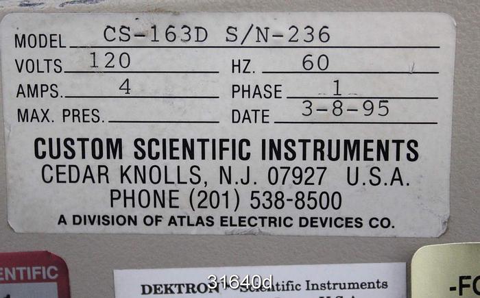 Used CS-163D ZDT Internal Bond Tester #31640