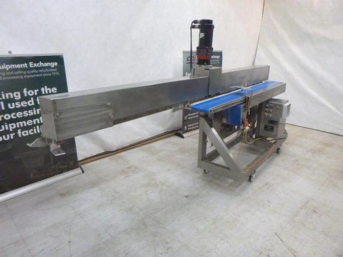 Used Shuttle Conveyor, Stainless Steel; 36" Stroke