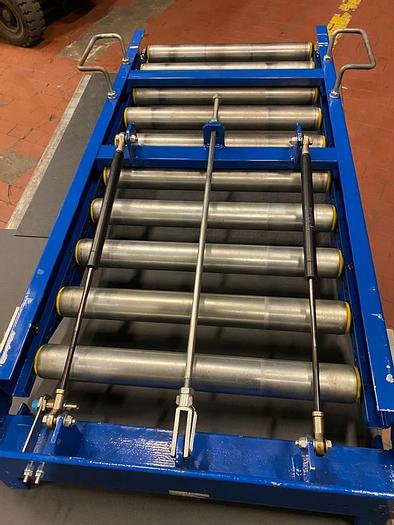 Gebraucht Klapp-Element Durchgangsklappe Overbeck Fördertechnik Rollenbahn